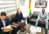 Coopération judiciaire : le ministre de la Justice reçoit la cheffe de mission de l’Ambassade des États-Unis en Guinée