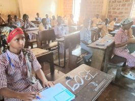 Boké : 29 525 candidats, dont 14 239 filles, affrontent l’examen d’entrée en 7ᵉ année