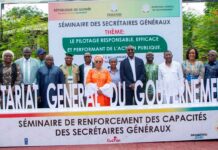 Guinée : un séminaire de renforcement des capacités des Secrétaires généraux lancé pour moderniser l’administration publique