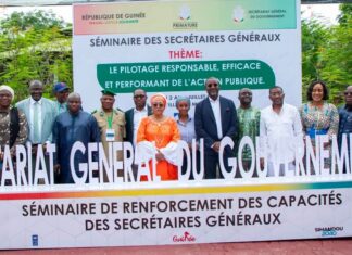 Guinée : un séminaire de renforcement des capacités des Secrétaires généraux lancé pour moderniser l’administration publique