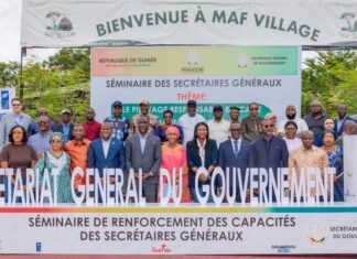 Maferinyah : les Secrétaires généraux des ministères outillés pour un pilotage plus performant de l’action publique
