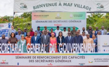Maferinyah : les Secrétaires généraux des ministères outillés pour un pilotage plus performant de l’action publique