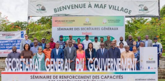 Maferinyah : les Secrétaires généraux des ministères outillés pour un pilotage plus performant de l’action publique