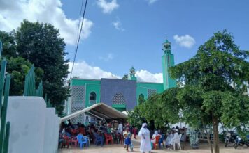 Kindia : la mosquée de Laminaya inaugurée par les autorités locales
