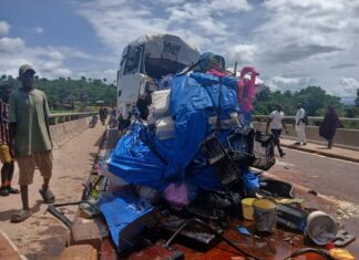 Kindia : sept morts et plusieurs blessés graves dans une collision sur la RN1