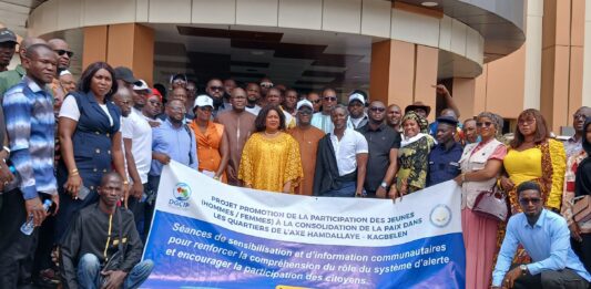 Consolidation de la paix : la DGCIP lance une campagne de mobilisation des jeunes dans les quartiers de l’axe Hamdallaye-Kagbelen