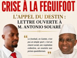 L’appel du destin : lettre ouverte à M. Antonio Souaré, Par Bassamba Amine
