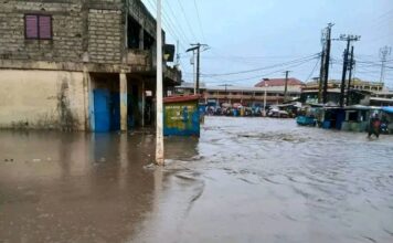Kindia : de fortes pluies provoquent des inondations et d’importants dégâts matériels dans plusieurs quartiers