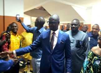 Ministère de la Justice : accueilli en triomphe après sa reconduction, Ibrahima Sory II Tounkara appelle à l’unité pour relever de nouveaux défis