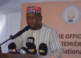 Kindia : le ministre Moussa Moïse Sylla lance les travaux de construction d’un musée régional et d’un centre culturel