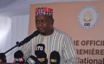 Kindia : le ministre Moussa Moïse Sylla lance les travaux de construction d’un musée régional et d’un centre culturel