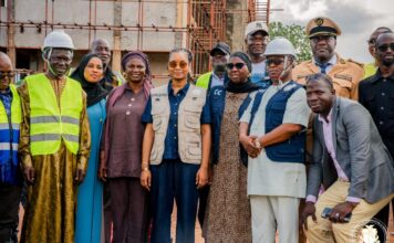Kankan : la ministre Djami Diallo en mission de suivi des infrastructures universitaires