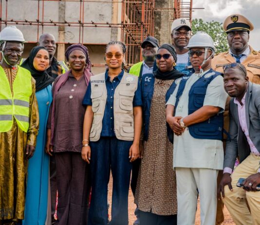 Kankan : la ministre Djami Diallo en mission de suivi des infrastructures universitaires