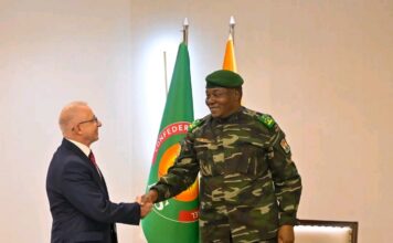 Diplomatie : Abdourahamane Tiani reçoit l’Ambassadeur de Russie au Niger