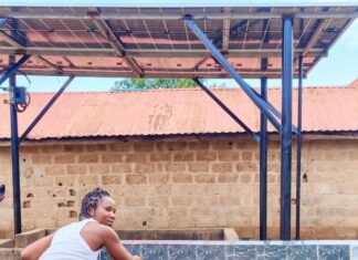 N’Zérékoré : Me Pépé Antoine Lamah offre deux châteaux d’eau et neuf points de distribution à Zogbéanta