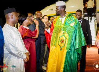 Visite d’État en Côte d’Ivoire : Mamadi Doumbouya accueilli dans la ferveur à Abidjan