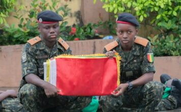 Journée du drapeau national : le Premier ministre Amadou Oury Bah préside la cérémonie au Prytanée militaire