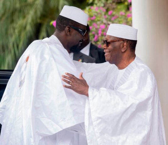 Coopération Côte d’Ivoire–Guinée : Alassane Ouattara et Mamadi Doumbouya réaffirment leur volonté de renforcer les relations bilatérales