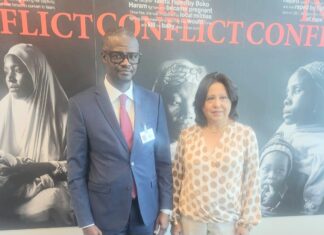 À New York, le ministre de la Justice échange avec la représentante spéciale de l’ONU sur les violences sexuelles liées aux conflits