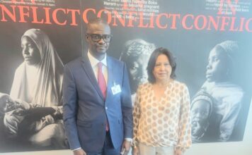 À New York, le ministre de la Justice échange avec la représentante spéciale de l’ONU sur les violences sexuelles liées aux conflits