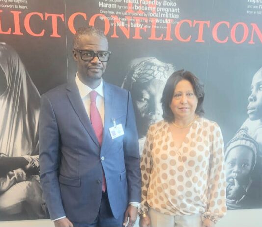 À New York, le ministre de la Justice échange avec la représentante spéciale de l’ONU sur les violences sexuelles liées aux conflits