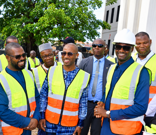 Tribunal de première instance de Mafanco : le ministre de la Justice suit l’avancement des travaux