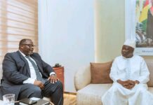 ONASUR-E : Dr Sékou Koureissy Condé reçoit Mohamed Gassama pour une visite de courtoisie