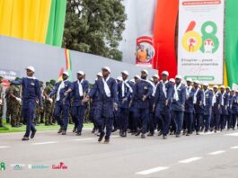 Fête de l’indépendance : le ministère de la Justice et des Droits de l’Homme se distingue lors du défilé civil du 2 octobre