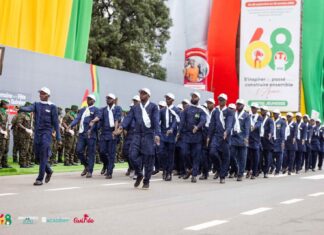 Fête de l’indépendance : le ministère de la Justice et des Droits de l’Homme se distingue lors du défilé civil du 2 octobre