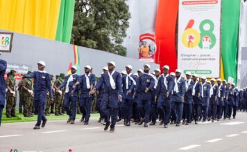 Fête de l’indépendance : le ministère de la Justice et des Droits de l’Homme se distingue lors du défilé civil du 2 octobre