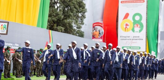 Fête de l’indépendance : le ministère de la Justice et des Droits de l’Homme se distingue lors du défilé civil du 2 octobre