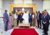 Palais Mohammed V : Mamadi Doumbouya reçoit le vice-président de la Banque mondiale pour l’Afrique de l’Ouest et du Centre