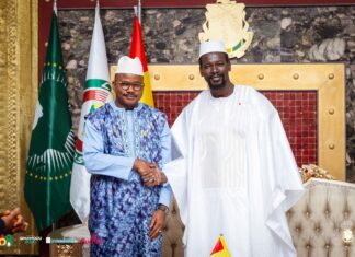 Audiences présidentielles : le Président Mamadi Doumbouya reçoit les parlementaires étrangers