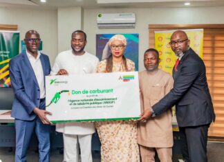 Gestion des déchets à Conakry : Vivo Energy Guinée apporte son soutien aux opérations d’évacuation vers Baritodé