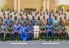Guinée : le Premier ministre Amadou Oury Bah lance le stage de la première promotion de l’École de guerre