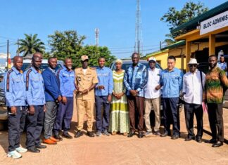 Boffa : Chalco Guinea Company S.A. offre deux pick-up pour renforcer les capacités des services de sécurité