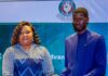 LE PRÉSIDENT DE LA CONFÉRENCE DES CHEFS D’ÉTAT ET DE GOUVERNEMENT DE LA CEDEAO, SON EXCELLENCE BASSIROU DIOMAYE FAYE, EFFECTUE UNE VISITE OFFICIELLE À LA COUR DE JUSTICE DE LA CEDEAO