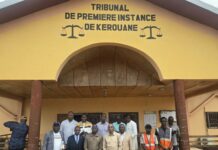 Justice et administration pénitentiaire : l’Inspection générale poursuit ses contrôles à Kérouané, Beyla et Lola