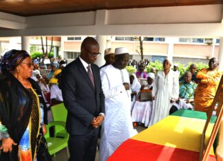 Décès de Me Alseny Sylla, dit « Lengué » : le ministre de la Justice, Ibrahima Sory II Tounkara, rend hommage à un avocat respecté
