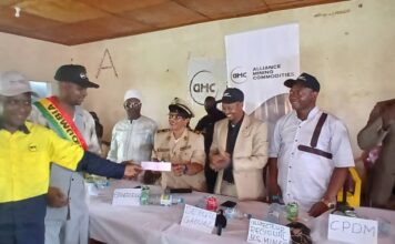 Boké/Mines : AMC-G SA verse plus de 961 millions de francs guinéens aux communes de Koumbia et de Wendou M’Bour