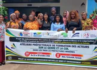 Boké/Mines : les acteurs locaux sensibilisés aux enjeux de la Convention de développement local